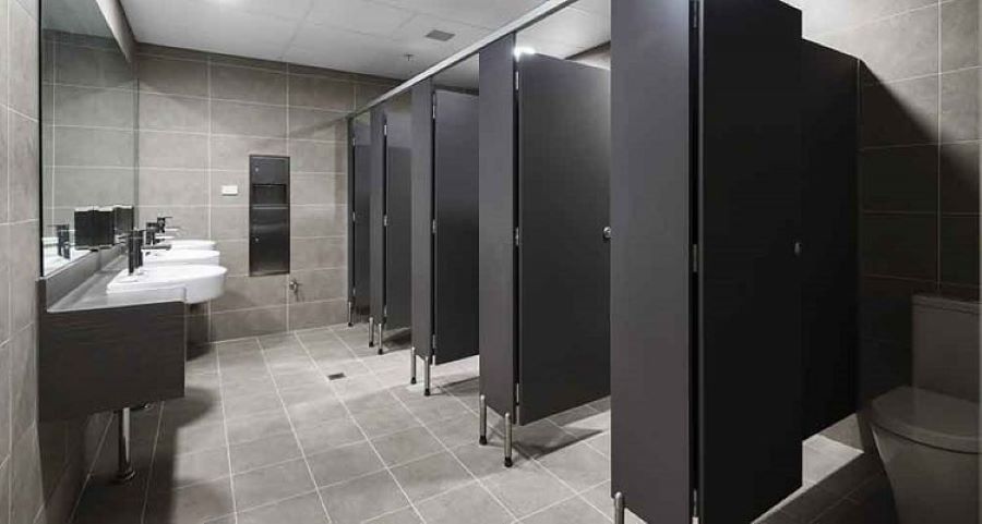 Toilet Cubicle Modern untuk Fasilitas Umum yang Profesional
