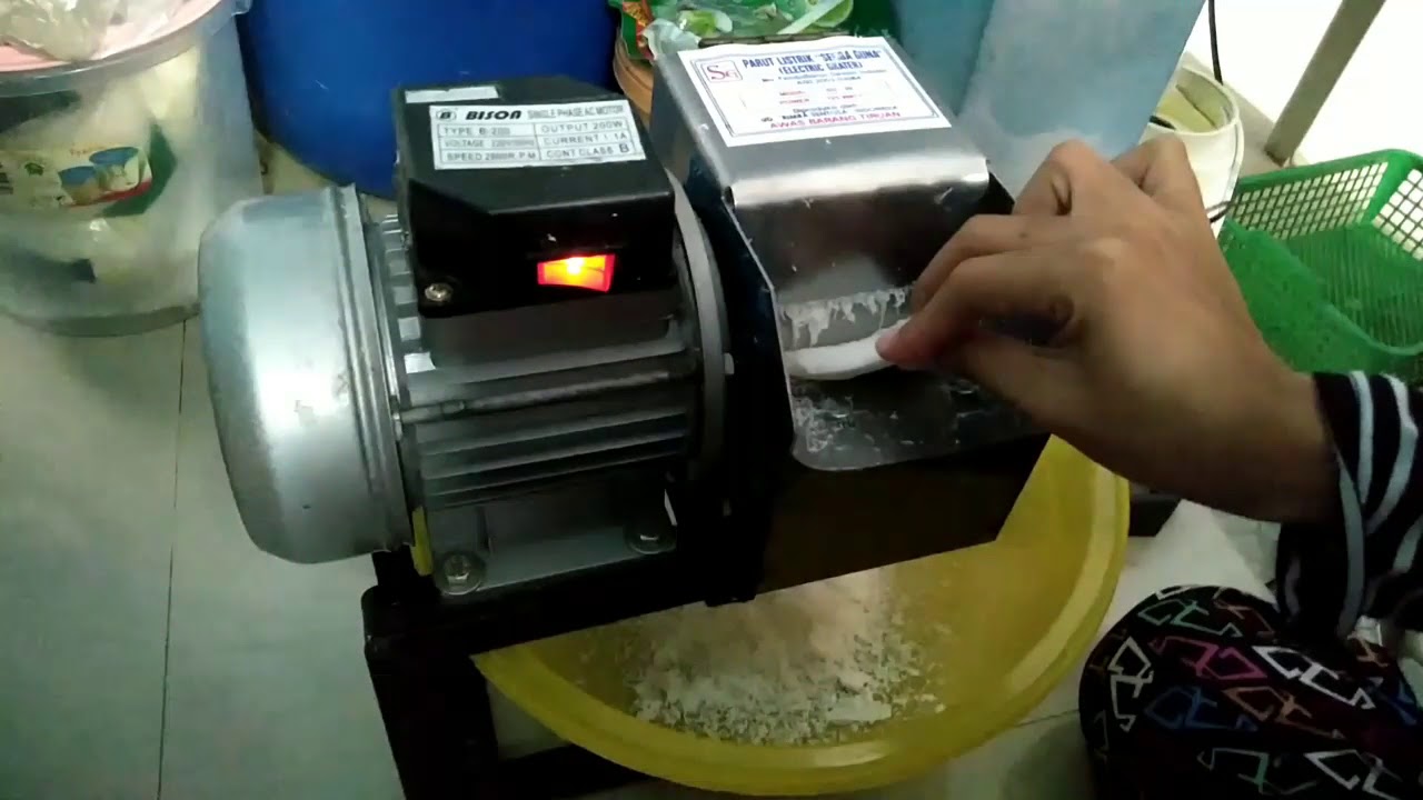 Keunggulan Menggunakan Mesin Parut Kelapa Listrik